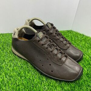 Timberland Smartwool Outdoor Brown Leather Perforated Casual Lace Up Shoes 10.5M